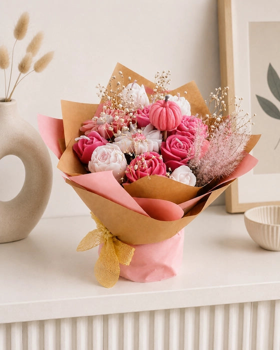 Premium Hand Bouquet Candle