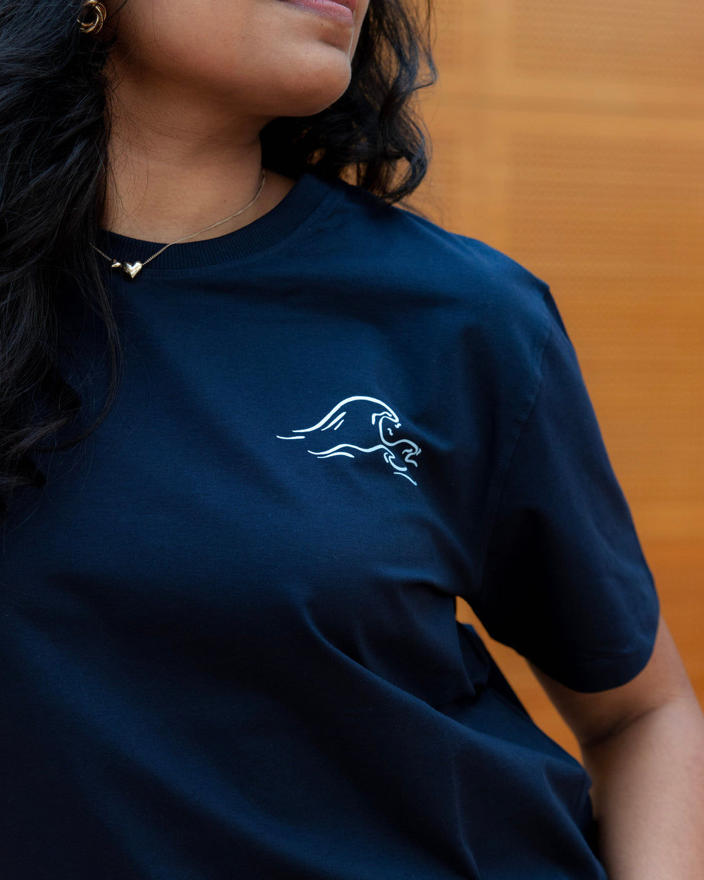 I Called, You Answered - Navy Graphic Tee