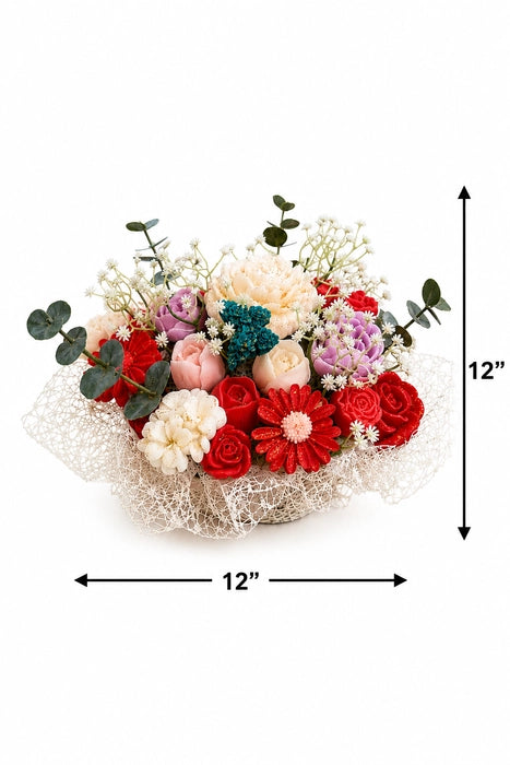 Fragrant Wax Flower Bouquet Centerpiece