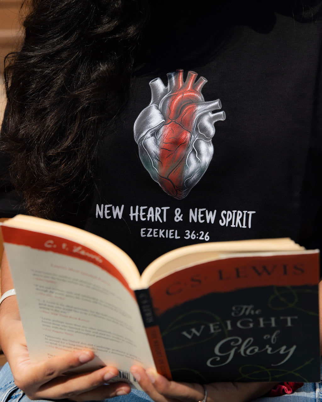 New Heart & New Spirit - Oversized Tee