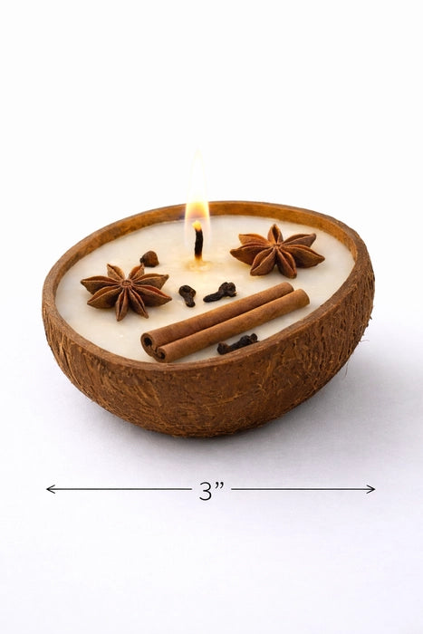 Coconut Shell Candle