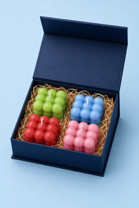 Bubble Candle ( Pack of Four)