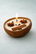 Coconut Shell Candle