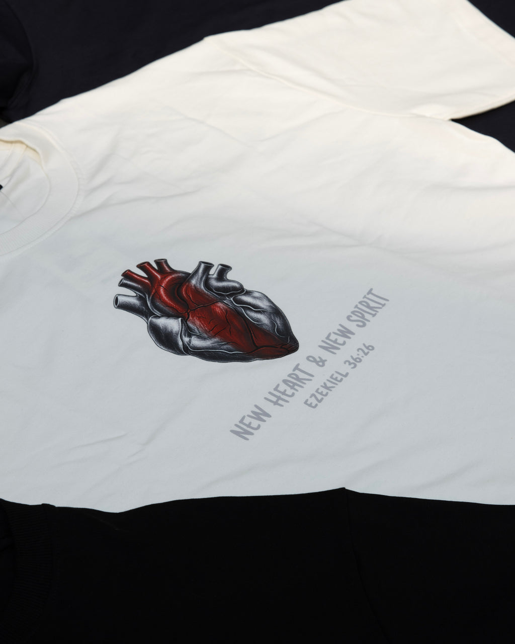 New Heart & New Spirit - Oversized Tee
