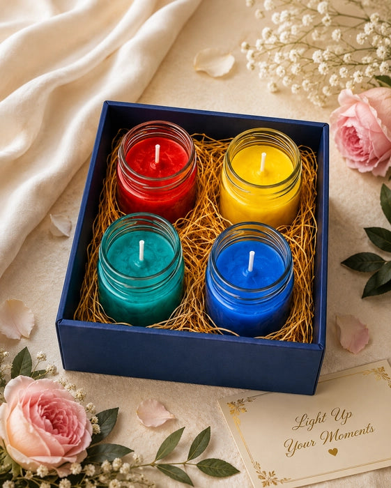 Bottle Candle - Pack of 4