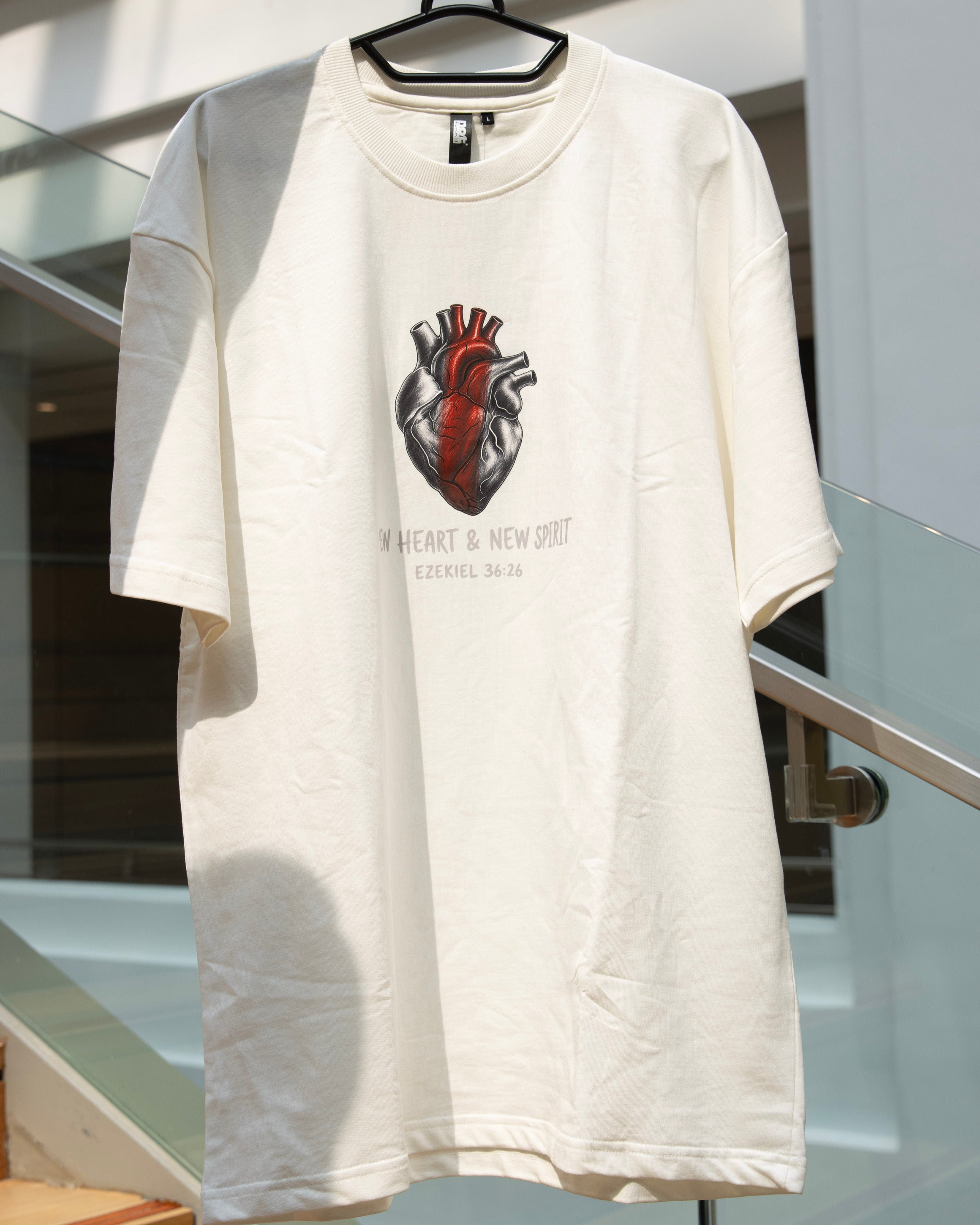 New Heart & New Spirit - Oversized Tee