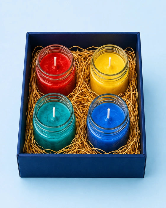 Bottle Candle - Pack of 4